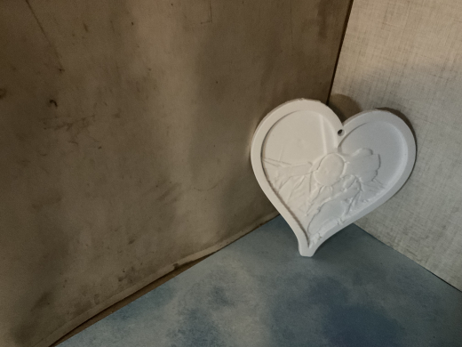 Lithophane Bild in Herzform