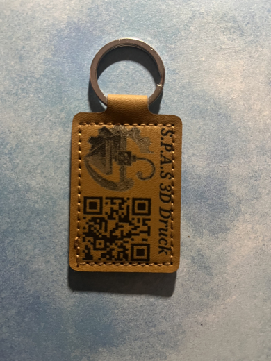 Schlüsselanhänger Kunstleder