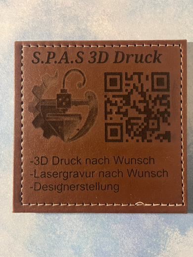 Untersetzer Kunstleder