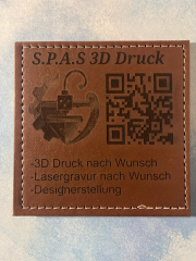 Untersetzer Kunstleder